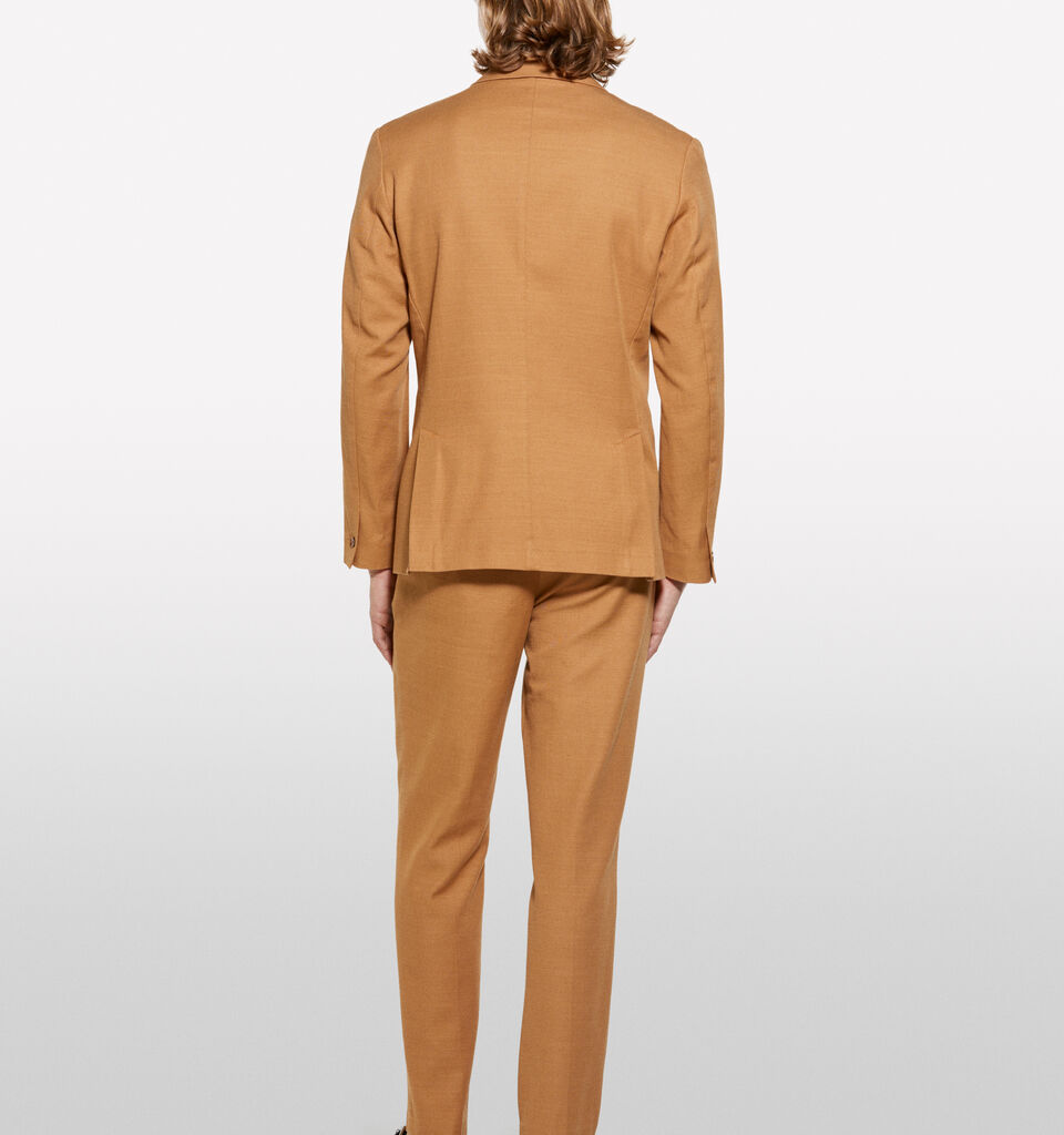 Camel single-breasted blazer - men's blazers - Camel | Sisley image number 3